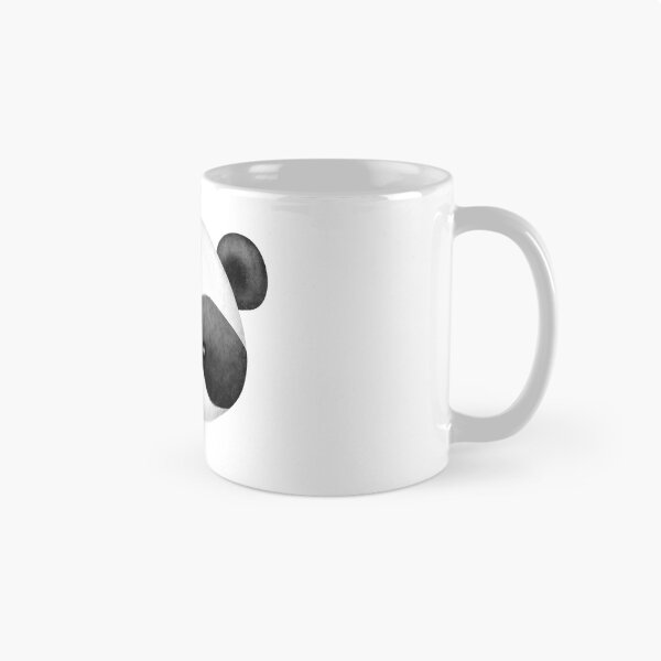 Item preview, Panda Face Outline - Cute sad panda illustration designed and sold by The-Meraki-Man.