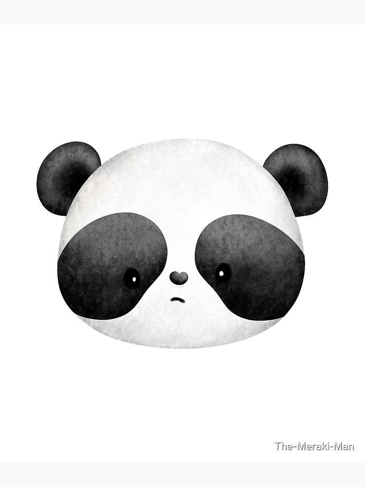 Giant panda Drawing Canvas print Printmaking, design, mammal, face png |  PNGEgg
