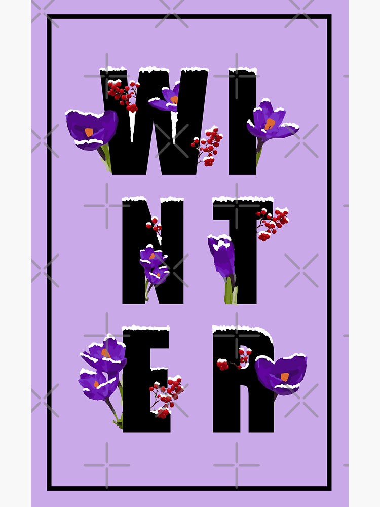 Winter word by PrintablesP
