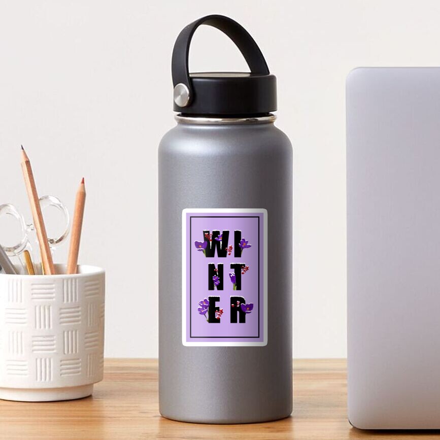 Winter word Sticker