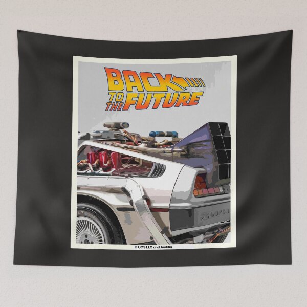 Artikelvorschau, Back to the future Delorean vintage poster entworfen und verkauft von chrlalexandru.