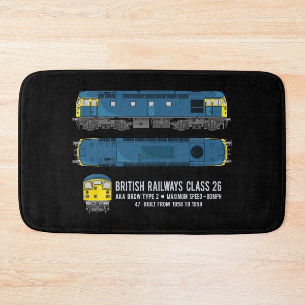 Item preview, British Railways Class 26 BRCW Type 2 Locomotive Diagram Gift designed and sold by Maljonic.