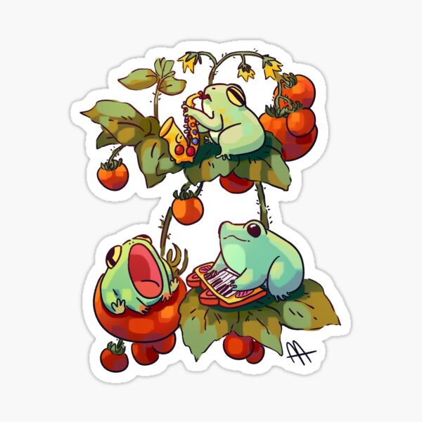 Tiny Frog Art Stickers – Milky Tomato