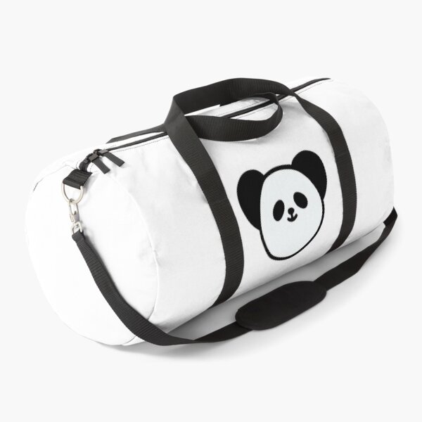 Item preview, Panda Face Outline - minimal black and white panda illustration designed and sold by The-Meraki-Man.