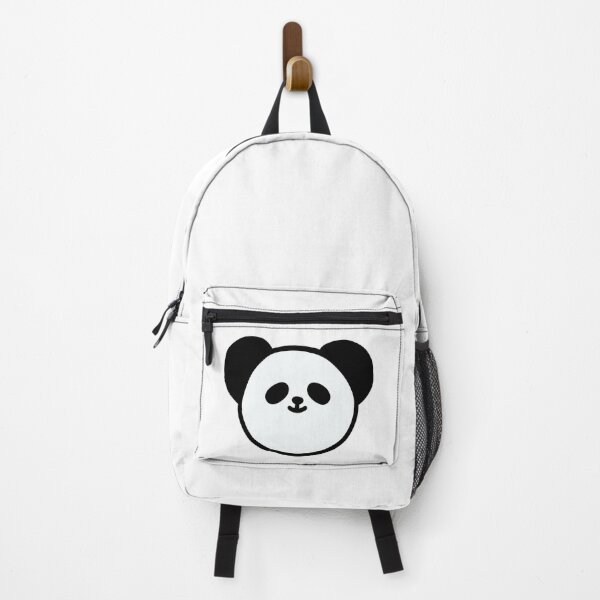 Item preview, Panda Face Outline - minimal black and white panda illustration designed and sold by The-Meraki-Man.