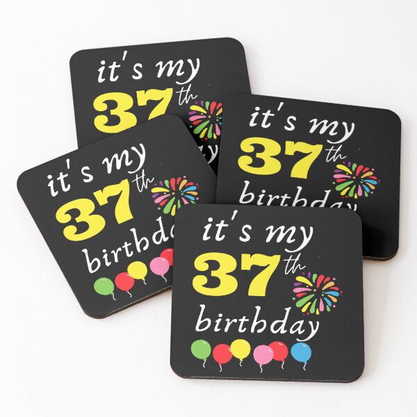 Item preview, It's My 37th Birthday designed and sold by backham-design.