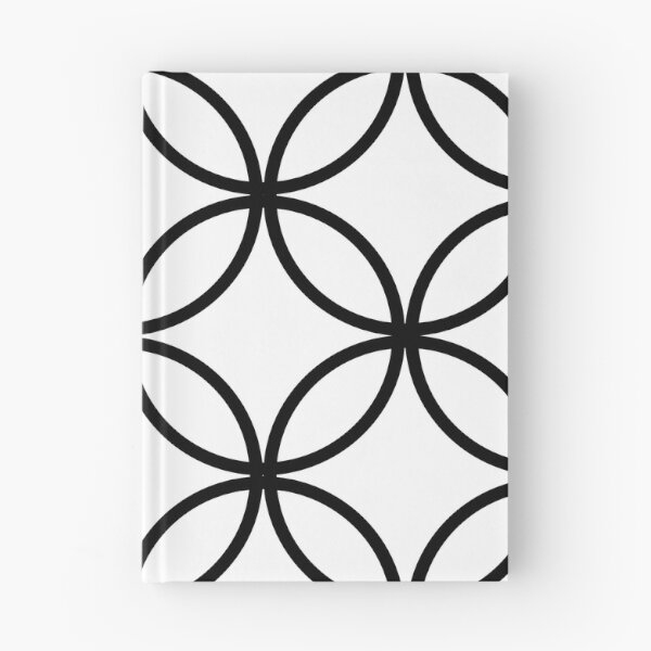 Item preview, Sacred Geometry Pattern in Black and White designed and sold by GemsAnatomy.