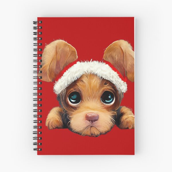Aperçu de l'œuvre Chiot de Noël créée et vendue par Chillapy.