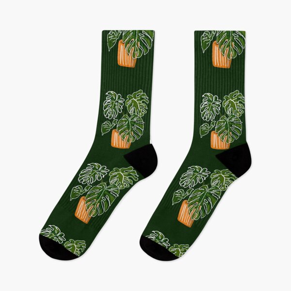 Artikelvorschau, Monstera-Pflanzenzeichnung entworfen und verkauft von DesignAndTales.