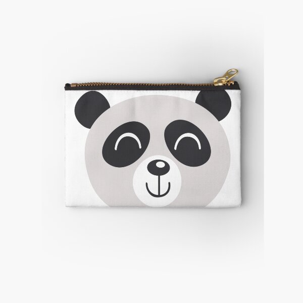 Item preview, Cute Panda Face Outline - Happy panda illustration designed and sold by The-Meraki-Man.
