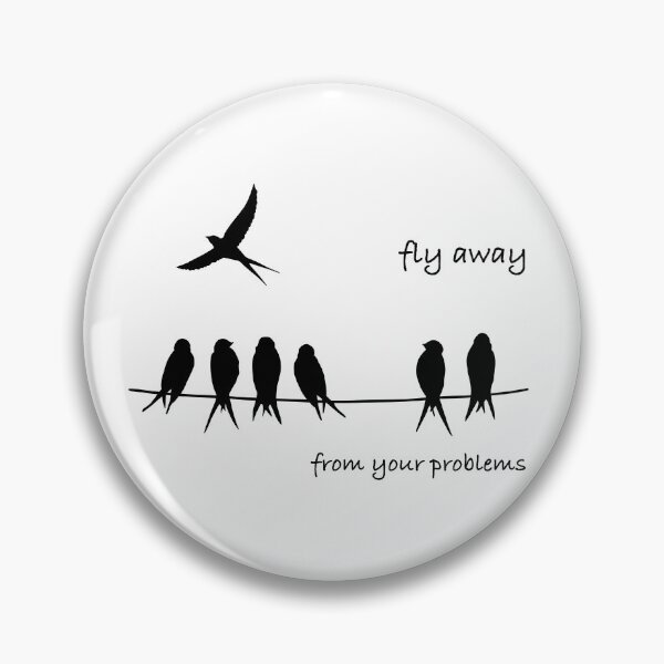 Item preview, Fly away from your problems designed and sold by smokylemon.
