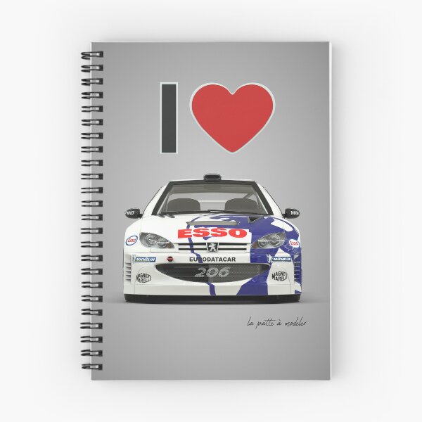 Item preview, I Love 206 WRC designed and sold by LaPatteAModeler.