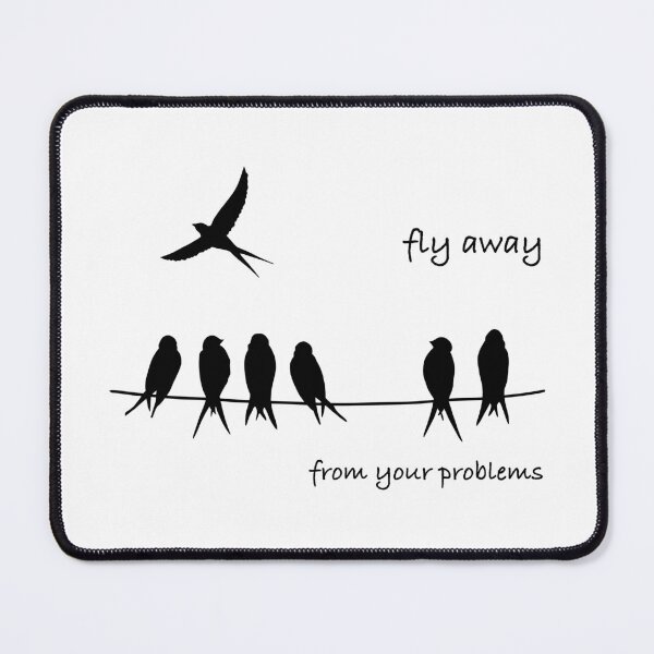 Item preview, Fly away from your problems designed and sold by smokylemon.