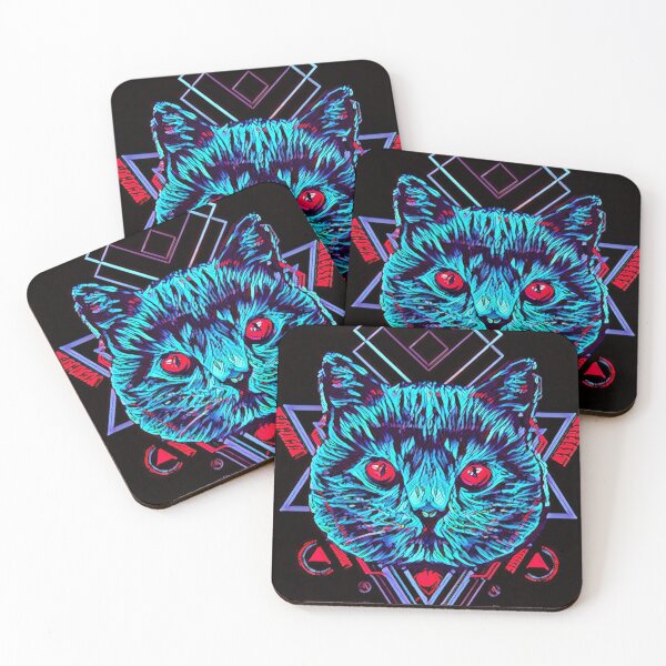 Item preview, Neon Cat  designed and sold by FabDesigns91.