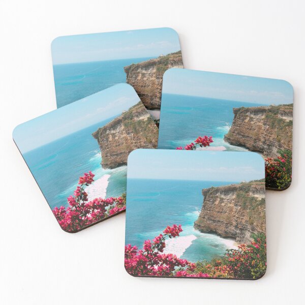 Item preview, Uluwatu Temple in Bali, Indonesia, Ocean Cliffs, Tropical Beach  designed and sold by newburyboutique.