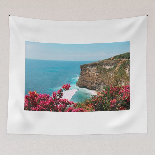 Item preview, Uluwatu Temple in Bali, Indonesia, Ocean Cliffs, Tropical Beach  designed and sold by newburyboutique.