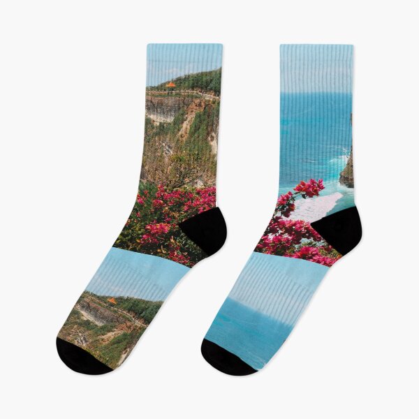 Item preview, Uluwatu Temple in Bali, Indonesia, Ocean Cliffs, Tropical Beach  designed and sold by newburyboutique.