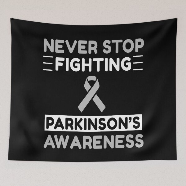Item preview, Never Stop Fighting Parkinson's Awareness designed and sold by Color-Sparkle.