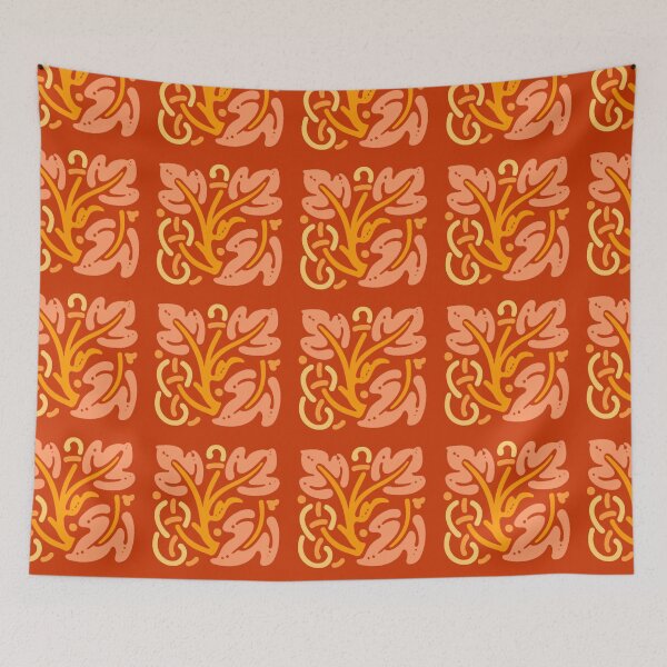 Item preview, Beautiful Cushions/ Pattern Orange China designed and sold by ozcushionstoo.