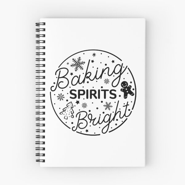 Item preview, Baking Spirits Bright Christmas Winter designed and sold by BlackSnowShop.