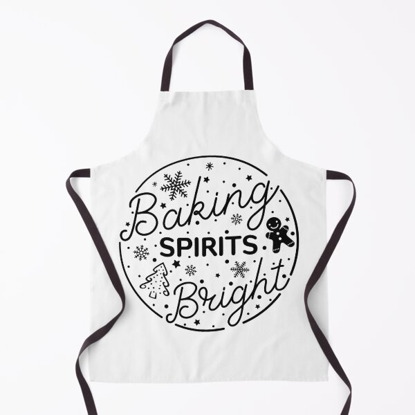 Item preview, Baking Spirits Bright Christmas Winter designed and sold by BlackSnowShop.