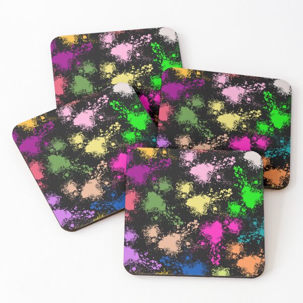 Item preview, Colourful water patches, colour patches abstract graphic, color patches designed and sold by ColourTrials.