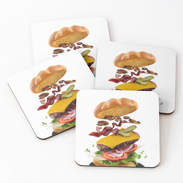 Item preview, hamburger lettuce lunch Dinner meat plate designed and sold by BORHIM-ART.