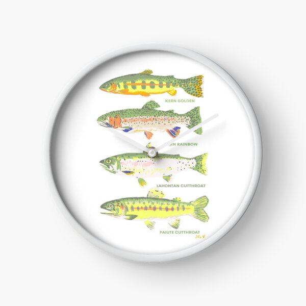 California Trout Clock
