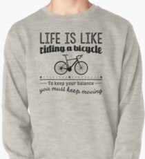 Redfool.com Das Leben ist wie Fahrrad fahren Pullover