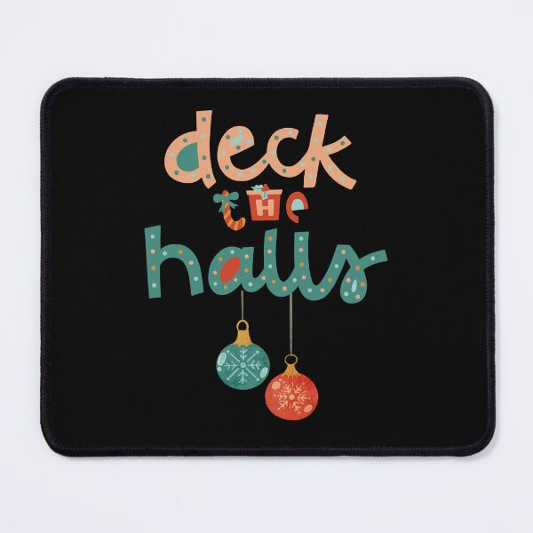 Item preview, deck the halls, christmas baubles, yuletide season, decorating the tree, happy holidays designed and sold by allycat57.