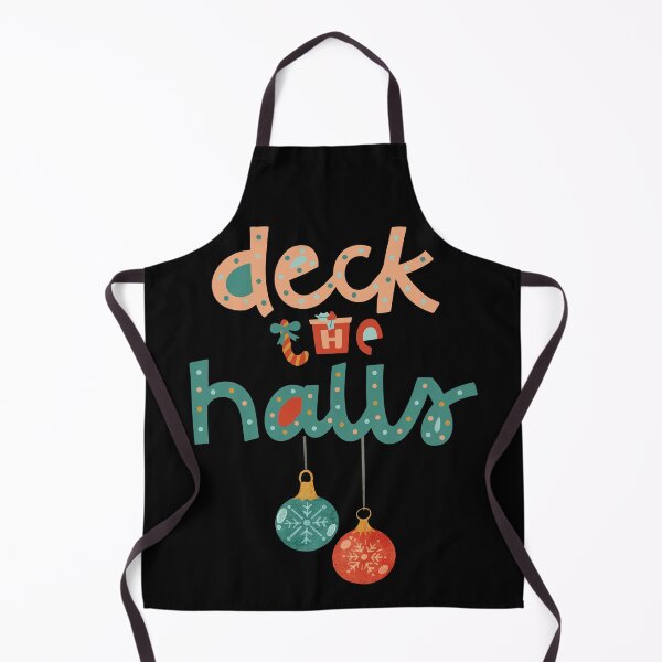 Item preview, deck the halls, christmas baubles, yuletide season, decorating the tree, happy holidays designed and sold by allycat57.