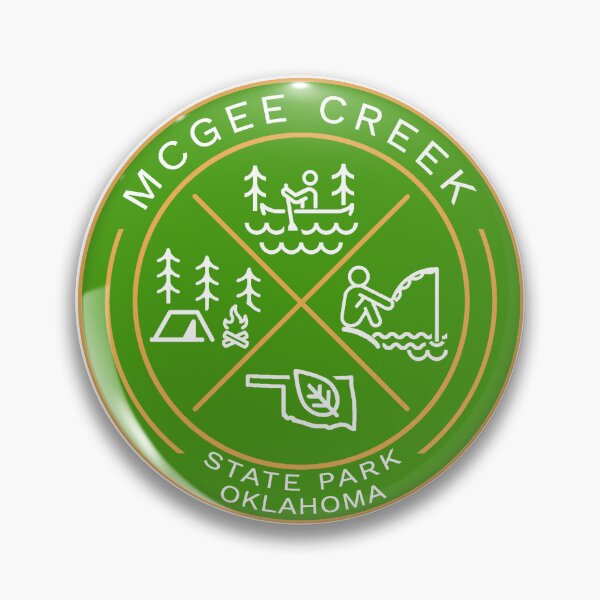 Item preview, McGee Creek State Park OK Heraldic Logo designed and sold by VanyaKar.