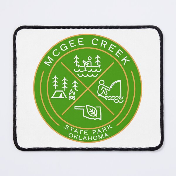 Item preview, McGee Creek State Park OK Heraldic Logo designed and sold by VanyaKar.