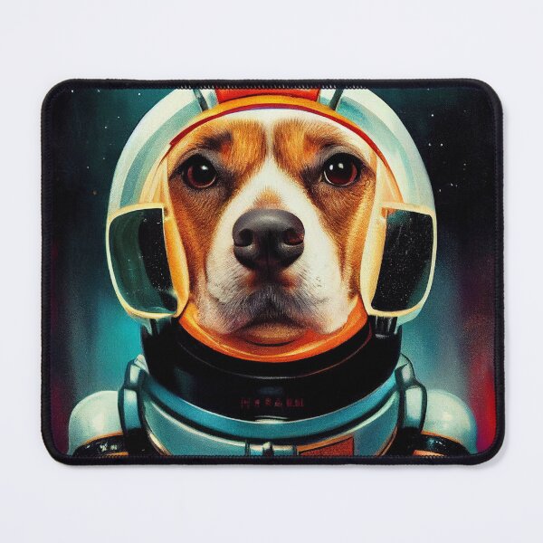 Item preview, astronaut dog designed and sold by sosdesignn.