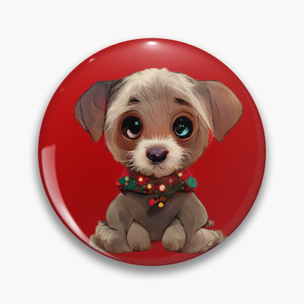 Item preview, Christmas puppy designed and sold by Chillapy.