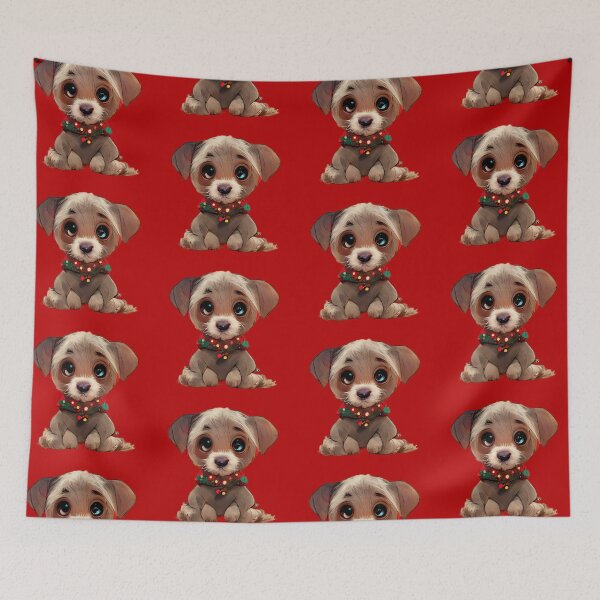 Item preview, Christmas puppy designed and sold by Chillapy.