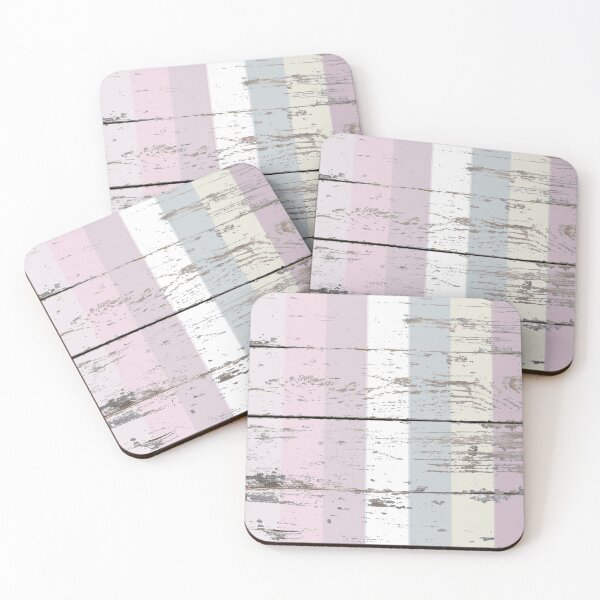 Item preview, Preppy Spring colors purple pink Easter pastel stripes designed and sold by LEILA ART SPACE.