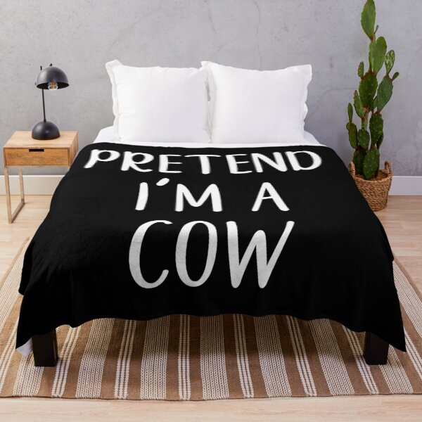 Item preview, Pretend I'm A Cow Costume Halloween Simple Funny designed and sold by outlandishgastr.