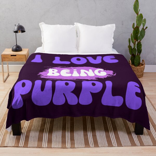 Item preview, I Love Being Purple designed and sold by Wehavefun.
