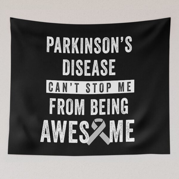 Item preview, Parkinson's Disease Can't Stop Me From Being Awesome Parkinson's Awareness designed and sold by Color-Sparkle.