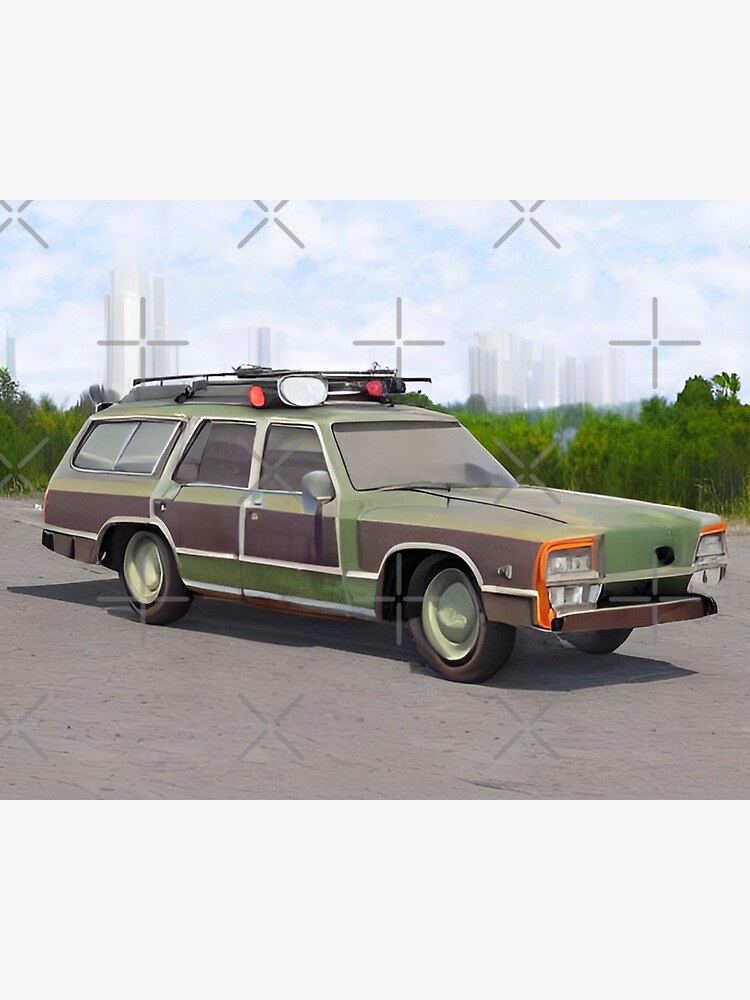 "Wagon queen family truckster art print" Sticker for Sale by