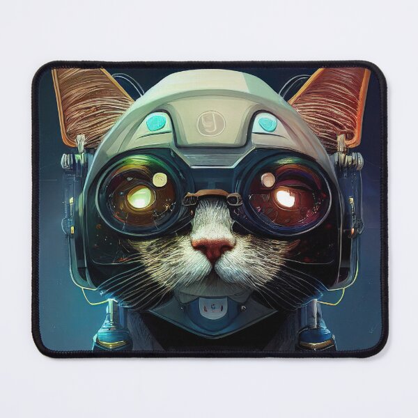 Item preview, Technology Digitalized Cat Sticker designed and sold by TheCreativeFab.