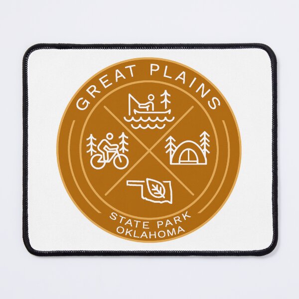 Item preview, Great Plains State Park OK Heraldic Logo designed and sold by VanyaKar.