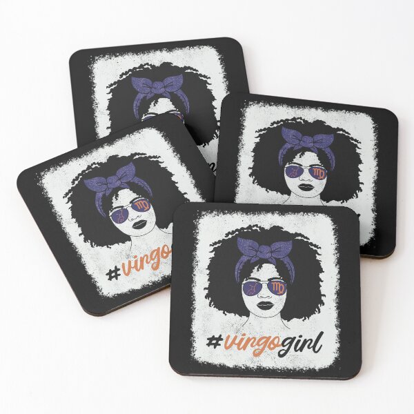 Item preview, Women Virgo Girl Zodiac September Afro African American designed and sold by JokeGysen.