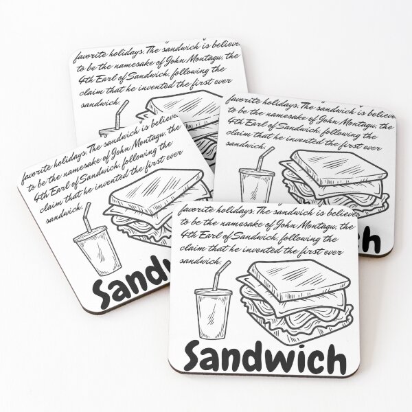 Item preview, Sandwich day artwork designed and sold by Fit On.