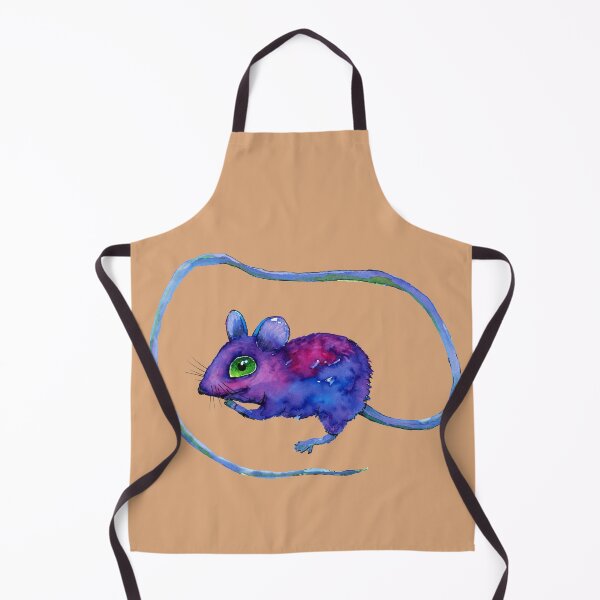 Item preview,  Purple mouse watercolor drawing If rapunzel were a mouse designed and sold by Bwiselizzy.