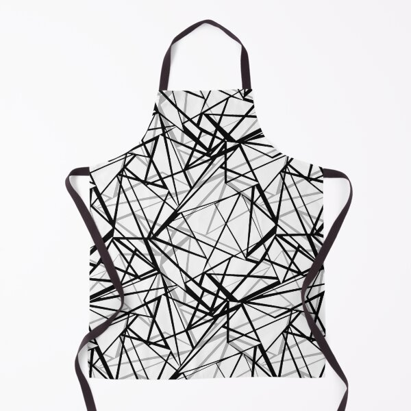 Item preview, Black and white abstract geometric pattern . designed and sold by fuzzyfox.