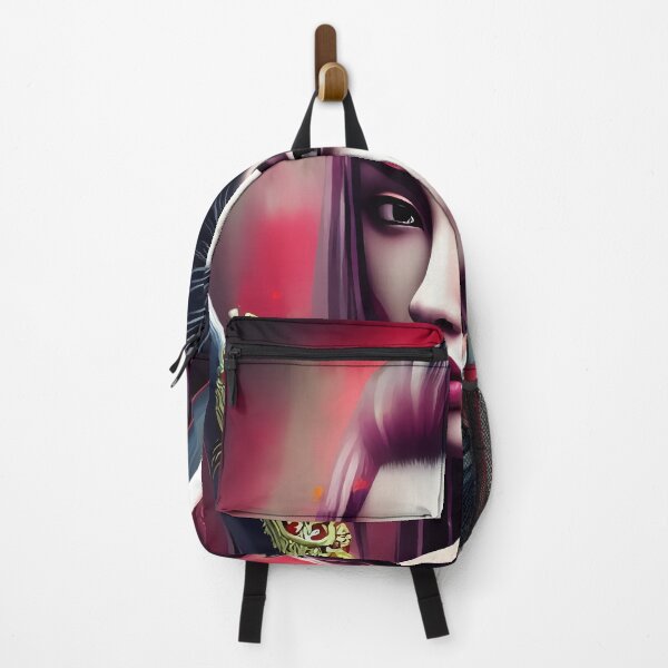 Item preview, Samurai girl abstract designed and sold by Stratomi.
