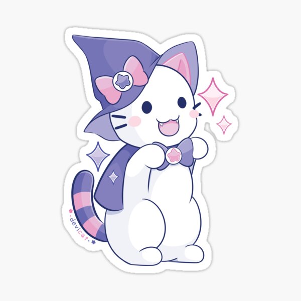 Item preview, CandiCat Witch • 2022 designed and sold by Devi Cat.