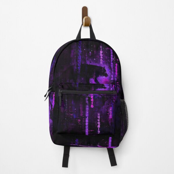 Item preview, Scifi Night Wolf - Cyberpunk Neon Tokyo Dreams designed and sold by Area31Studios.
